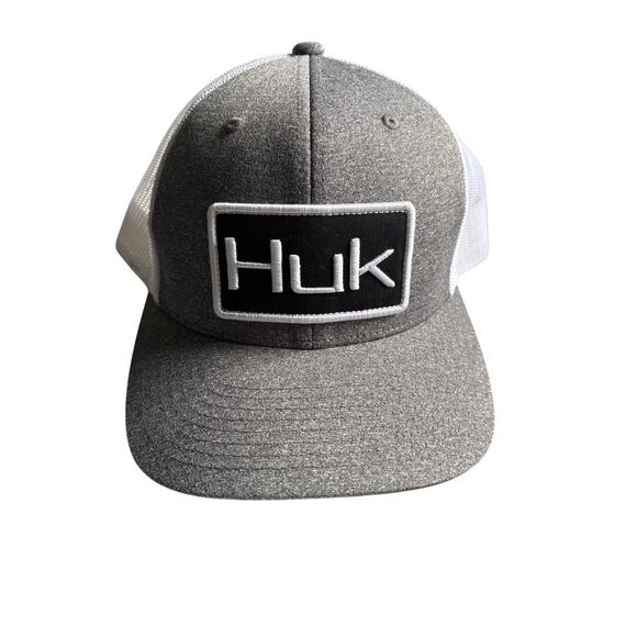 HUK Grey and Black Snapback. - Picture 2 of 5